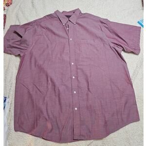 Mens short sleeved button up shirt